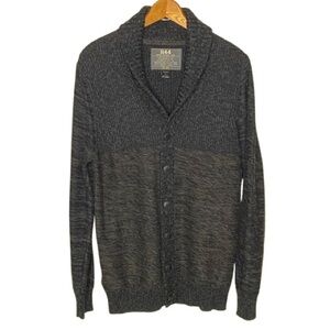 R44 Rogan Standard Issue Men's Shawl Cardigan Size M Professor Old Money Organic